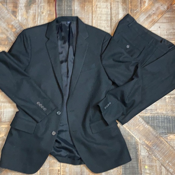 J. Crew Other - J Crew Thompson flex wool black suit/slim pants.